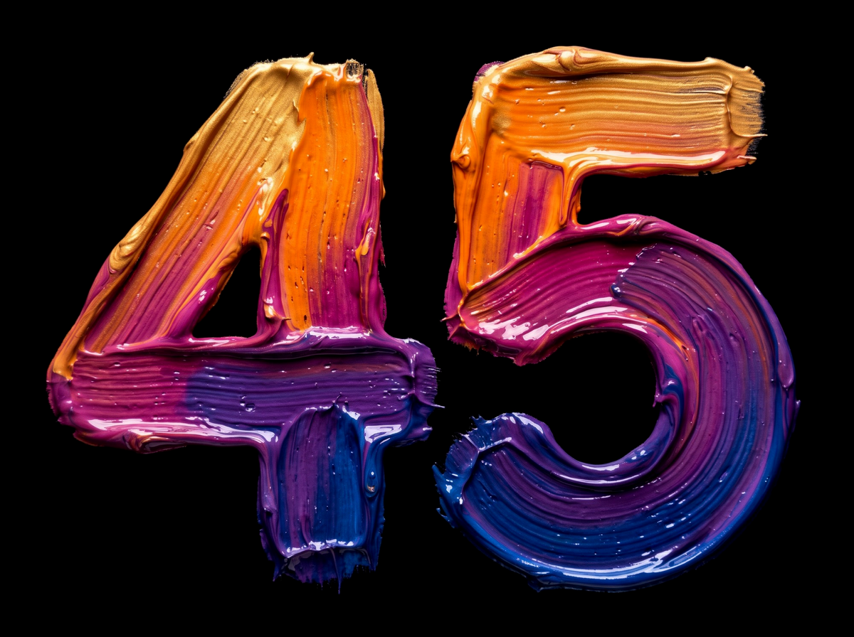 45